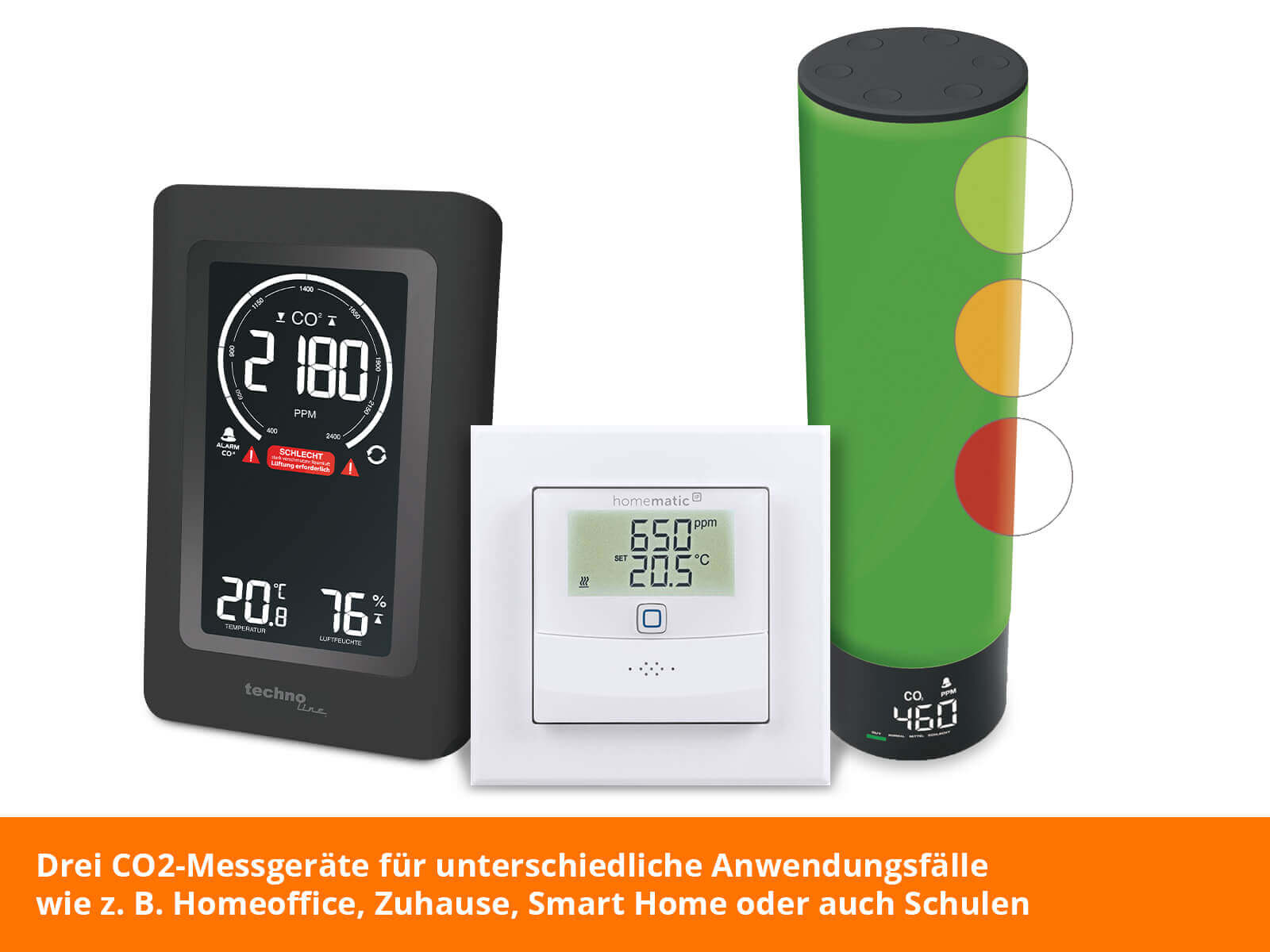 Welches CO2-Messgerät wofür?