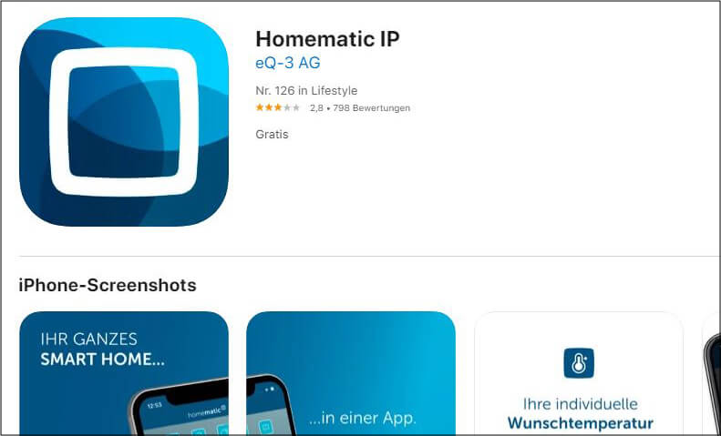 Die Homematic IP App Laden Sie aus dem Google Play Store bzw. dem Apple App Store die App „Homematic IP“ auf Ihr Android-/iOSMobilgerät. Diese App ist der Schlüssel für das besonders einfache Konfigurieren des Systems.