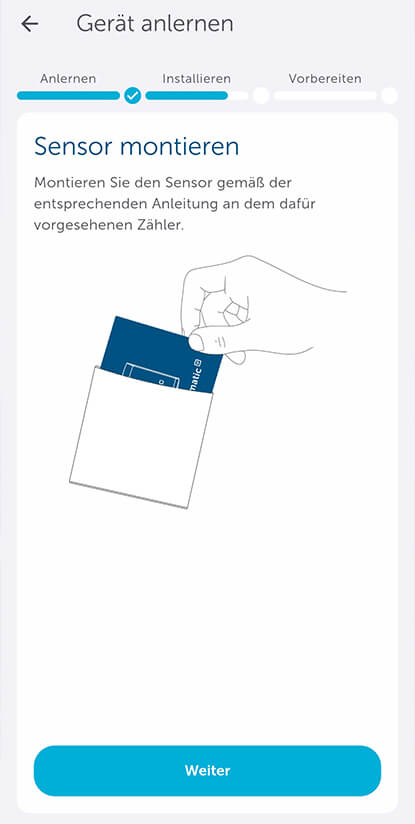Bild 6: In diesem Schritt werden Sie dazu aufgefordert die Montage durchzuführen oder ggf. die einzelnen Schritte zu überprüfen.