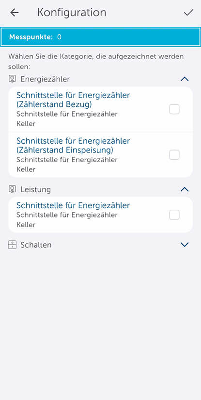 Bild 14: Anhand der Pfeile hoch und runter kann das jeweilige Verzeichnis geöffnet und geschlossen werden.