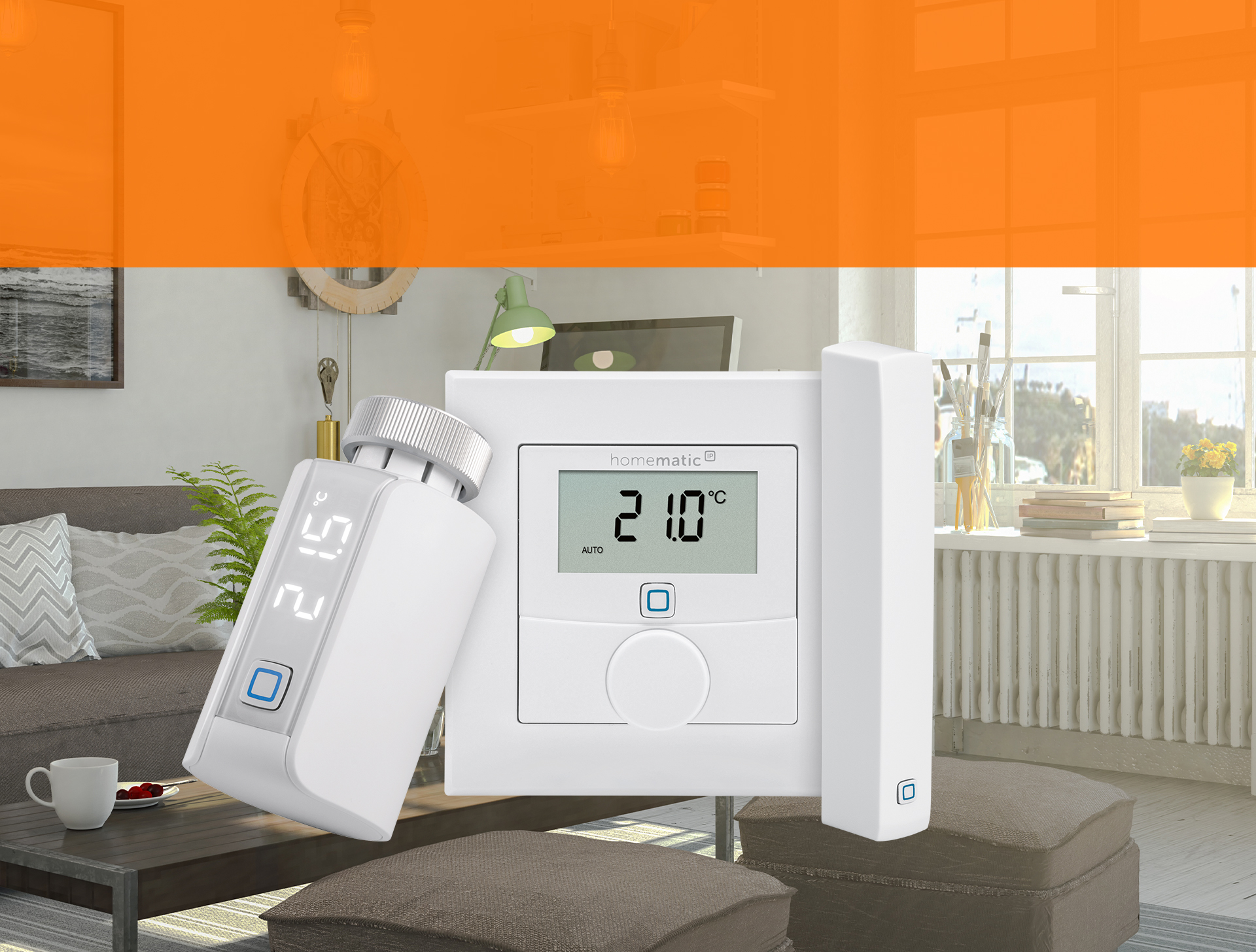 Heizungssteuerung mit dem Homematic IP Thermostat Evo